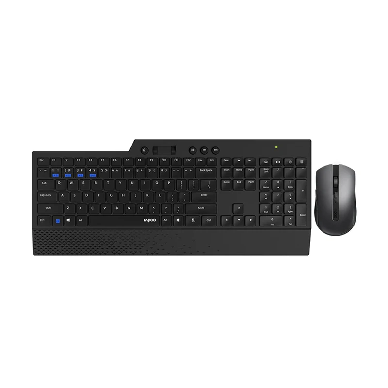کیبورد رپو 8200t کیبورد و ماوس بی سیم رپو مدل 8200T